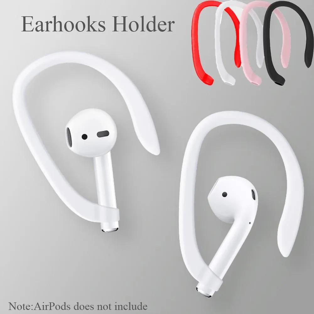 1Pair Secure Fit Anti-Lost Earphone Hooks Holders