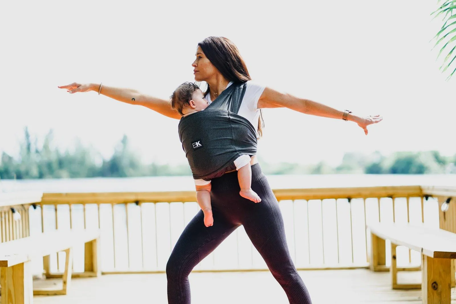 Baby K'tan Active Yoga - Heather Black