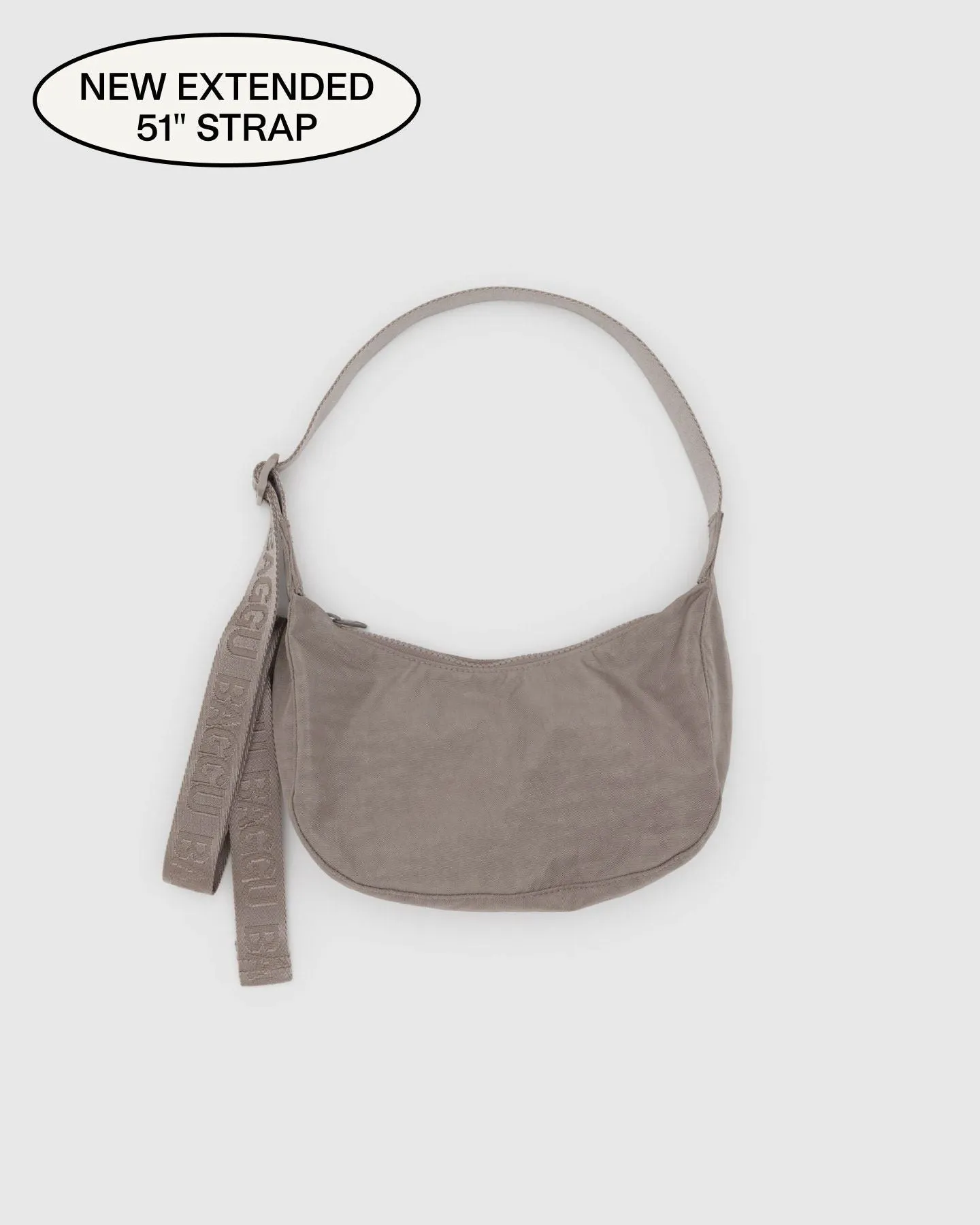 BAGGU Small Nylon Crescent Bag