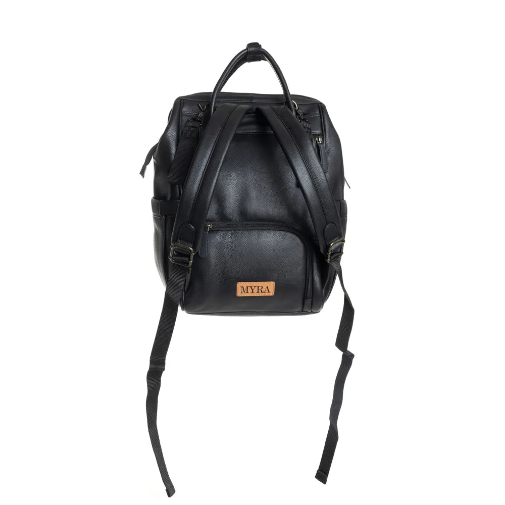 Canyon Colours Diaper Bag Backpack in Ebony