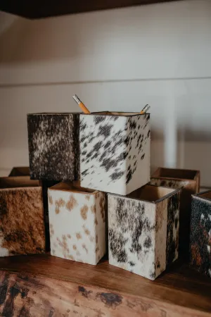 Cowhide Pencil Holders