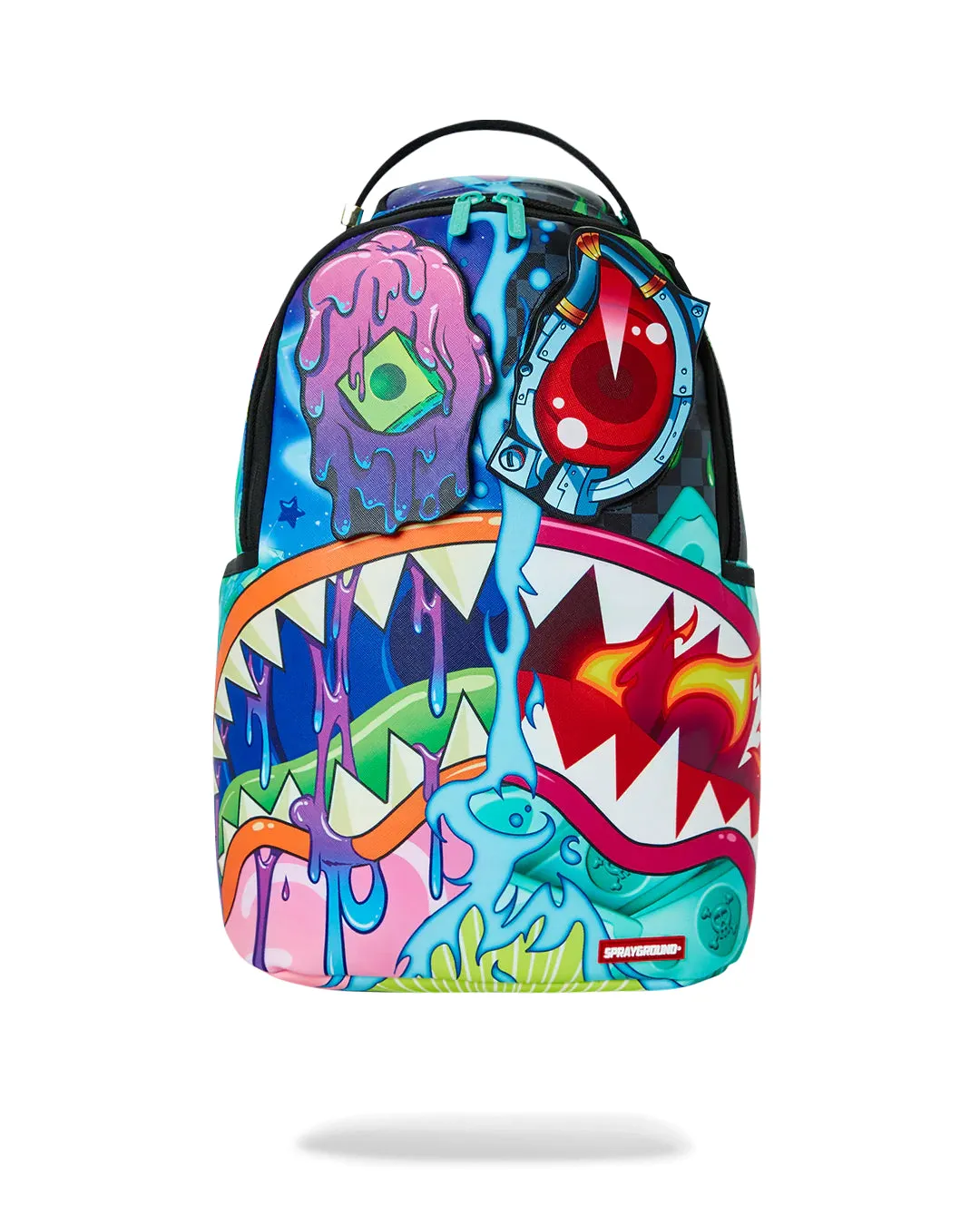 Crazy Shark Split Dlxsv Backpack  W/ Removable Eyes Backpack