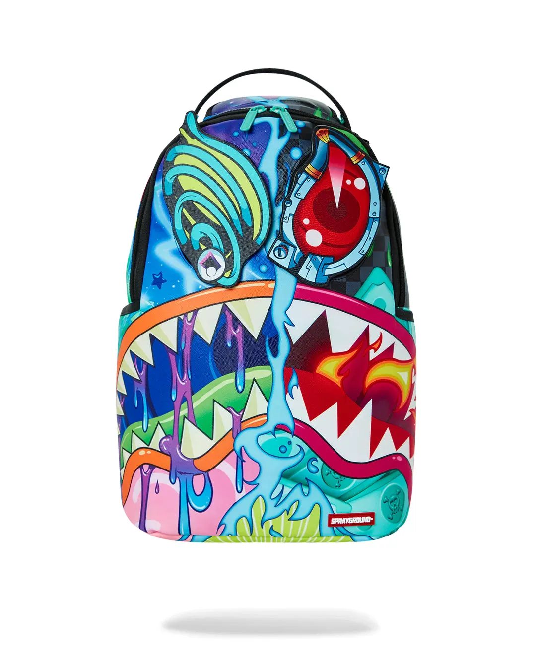 Crazy Shark Split Dlxsv Backpack  W/ Removable Eyes Backpack