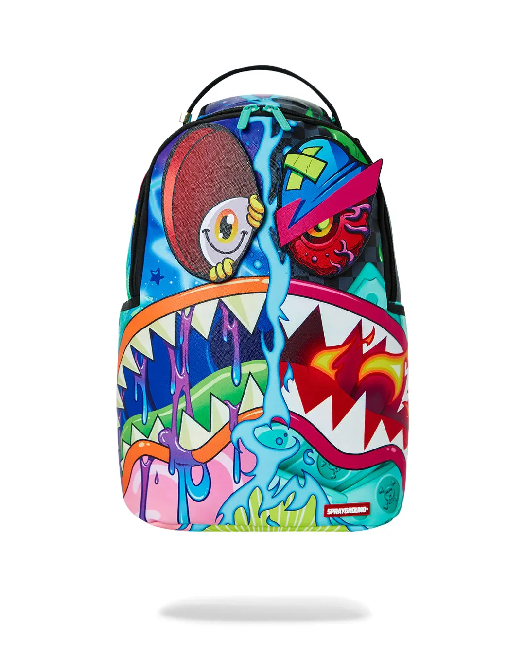 Crazy Shark Split Dlxsv Backpack  W/ Removable Eyes Backpack