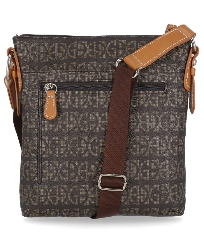 Crossbody Block Signature Giani Bernini, brown