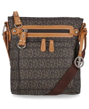 Crossbody Block Signature Giani Bernini, brown