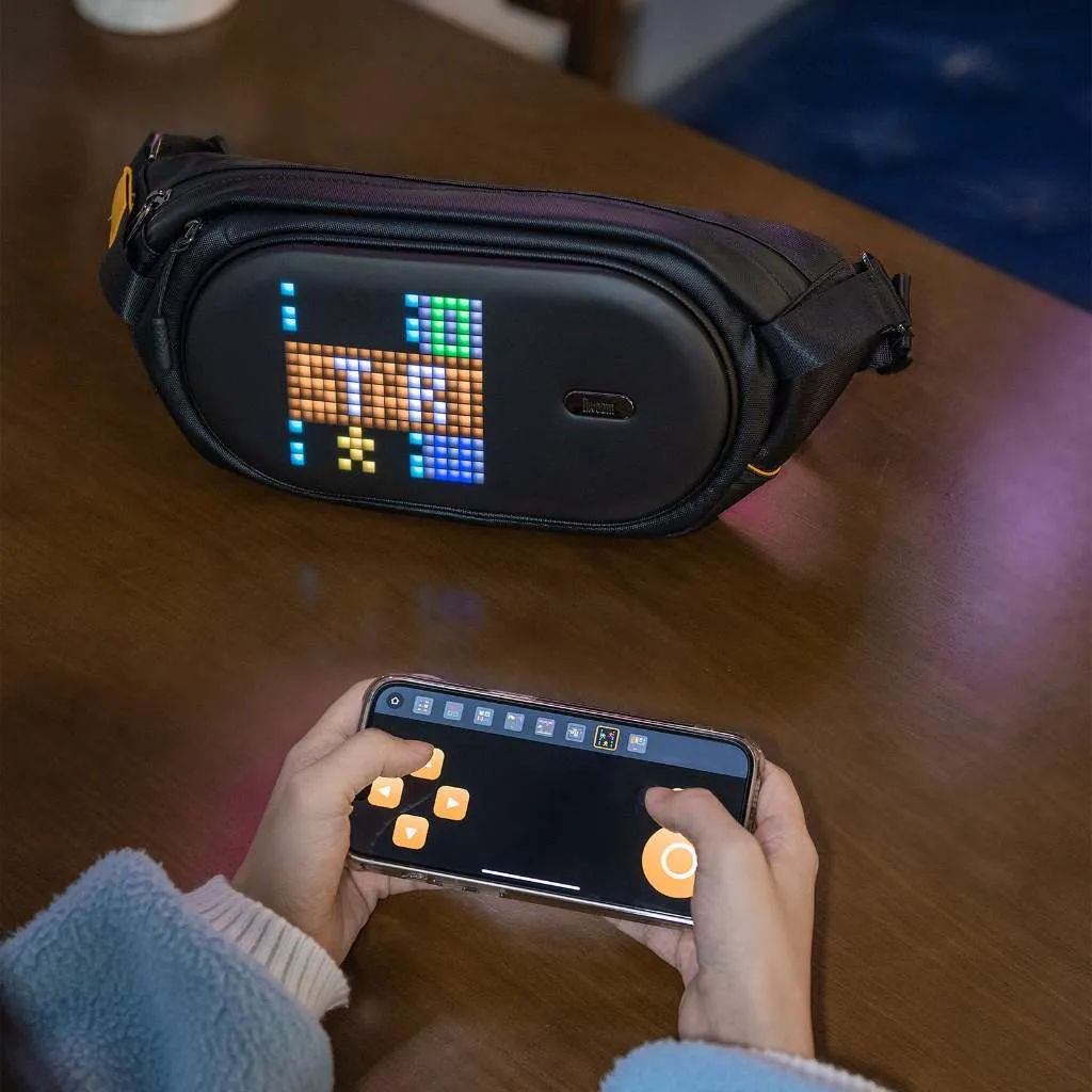 Divoom Pixoo Sling Bag C LED Pixel Art Sport Bag