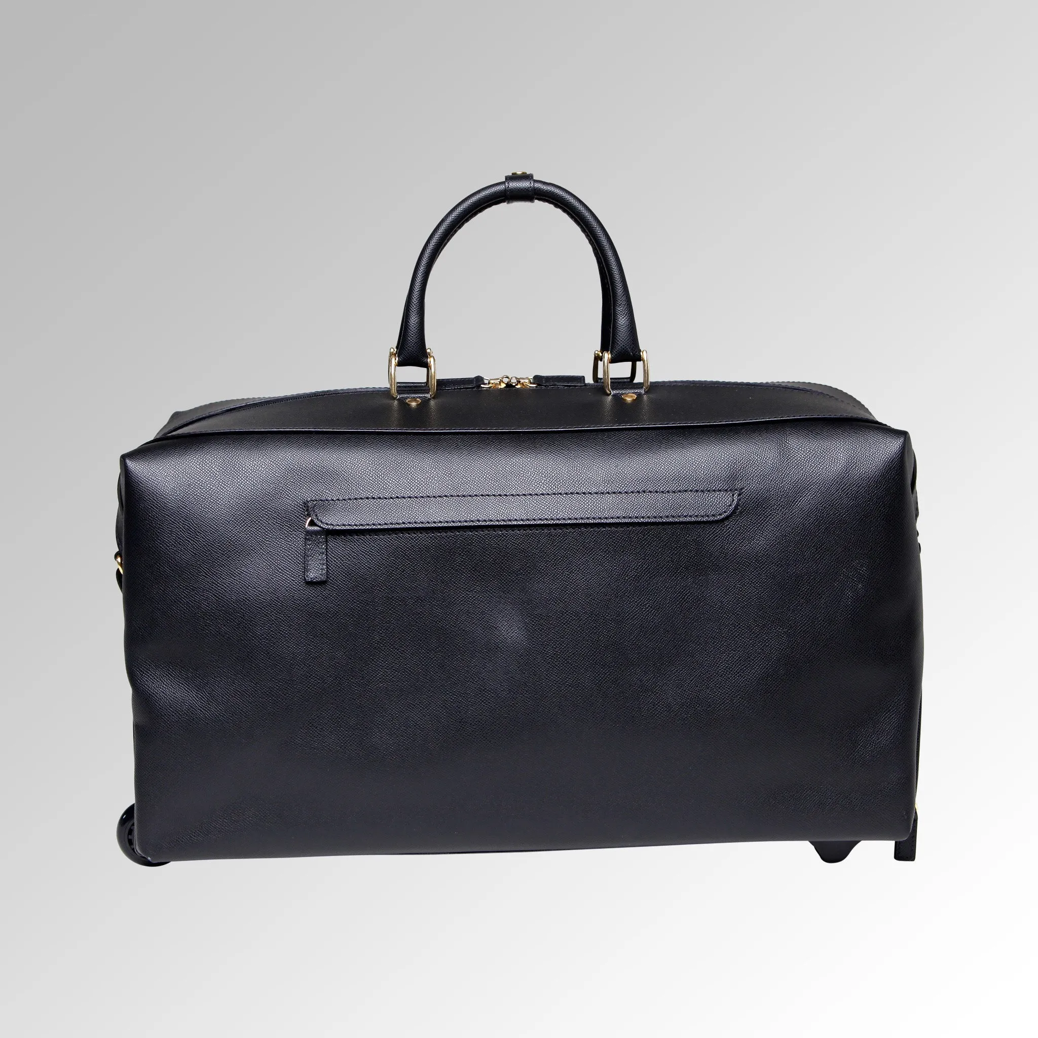 DRESSAGE LEATHER WHEELED CARRY ON DUFFLE