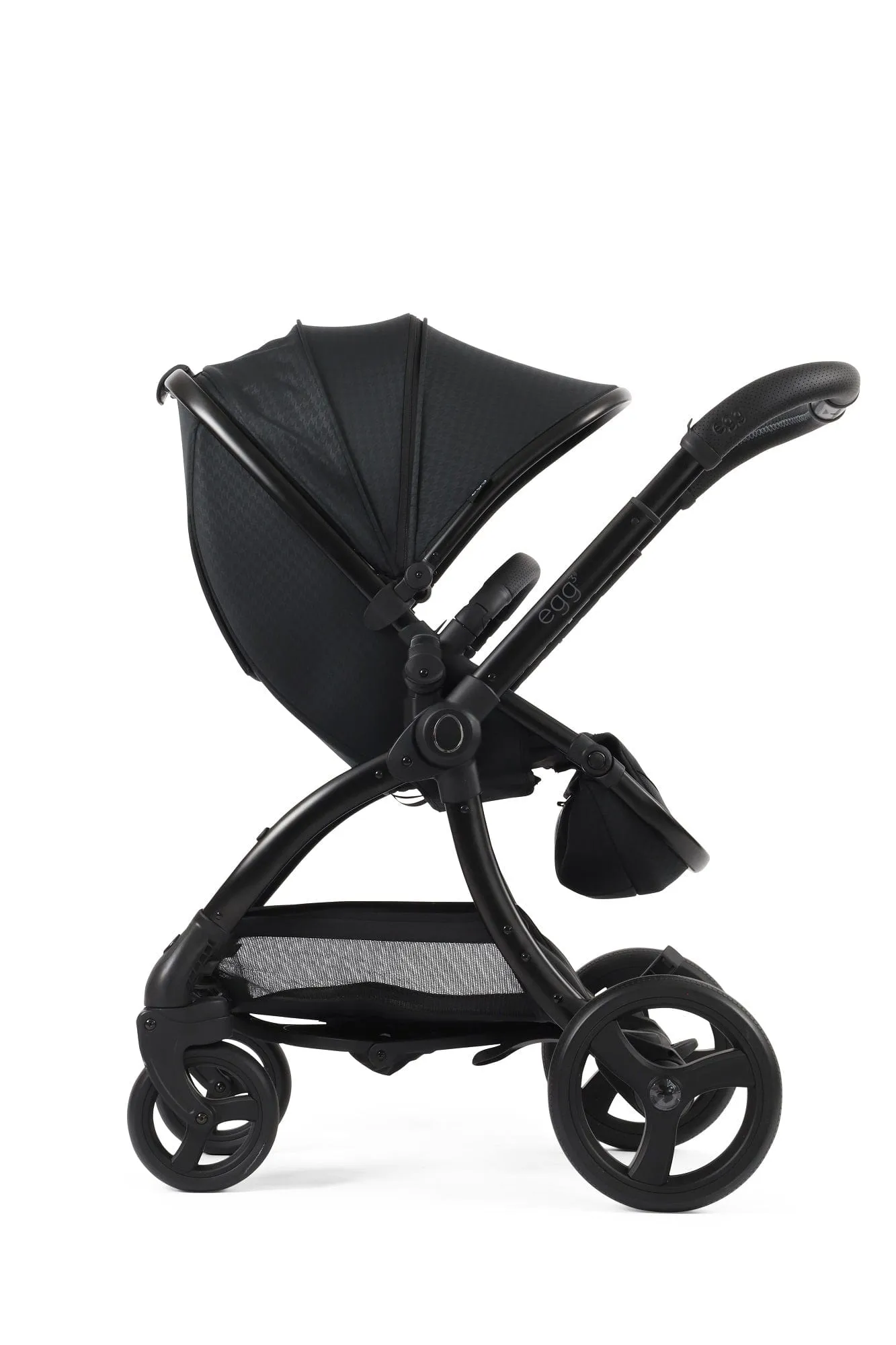 Egg 3 Luxury Shell i-Size Travel System - Houndstooth Black