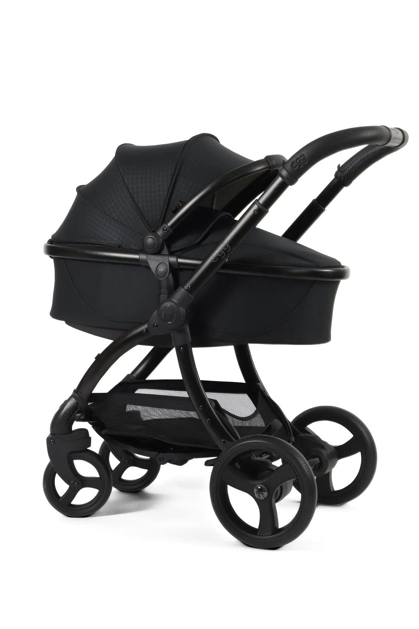 Egg 3 Luxury Shell i-Size Travel System - Houndstooth Black