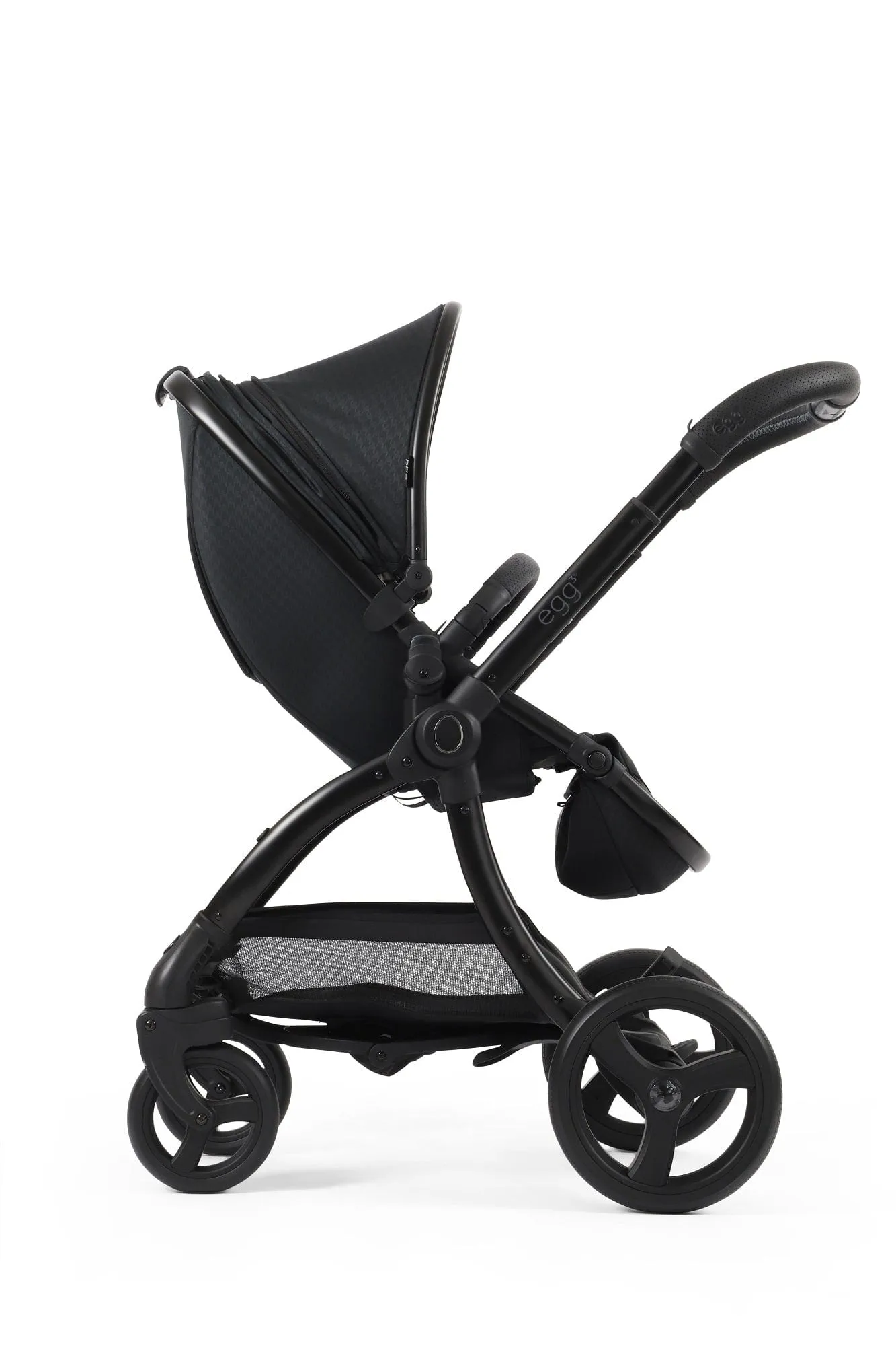 Egg 3 Luxury Shell i-Size Travel System - Houndstooth Black