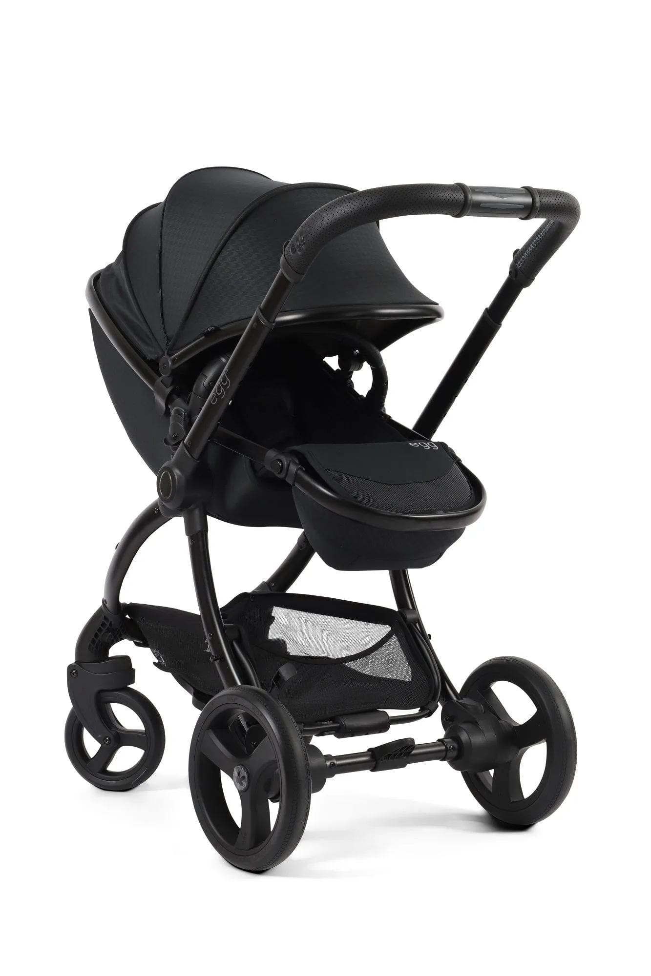 Egg 3 Luxury Shell i-Size Travel System - Houndstooth Black