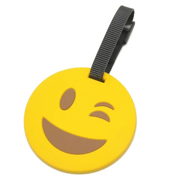 Emoji Luggage Tags