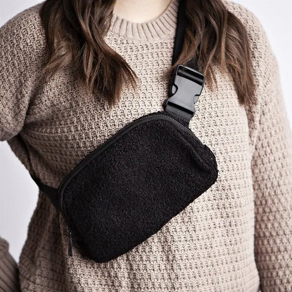 Everywhere Fleece Cross Body Bag