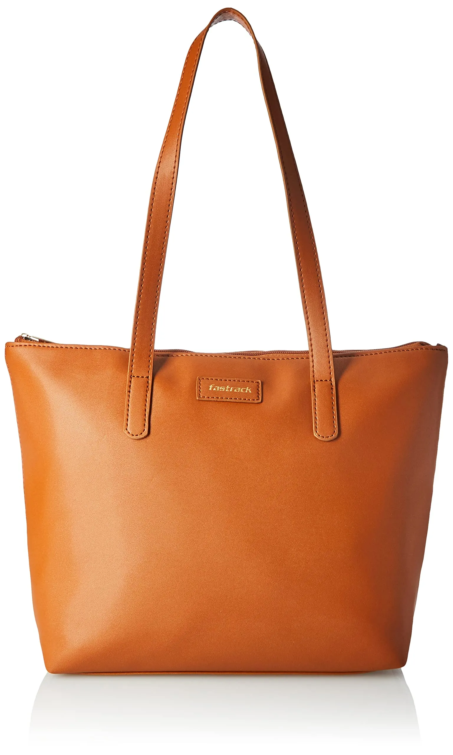 Fastrack Spacious Tan Office Tote Bag For Women