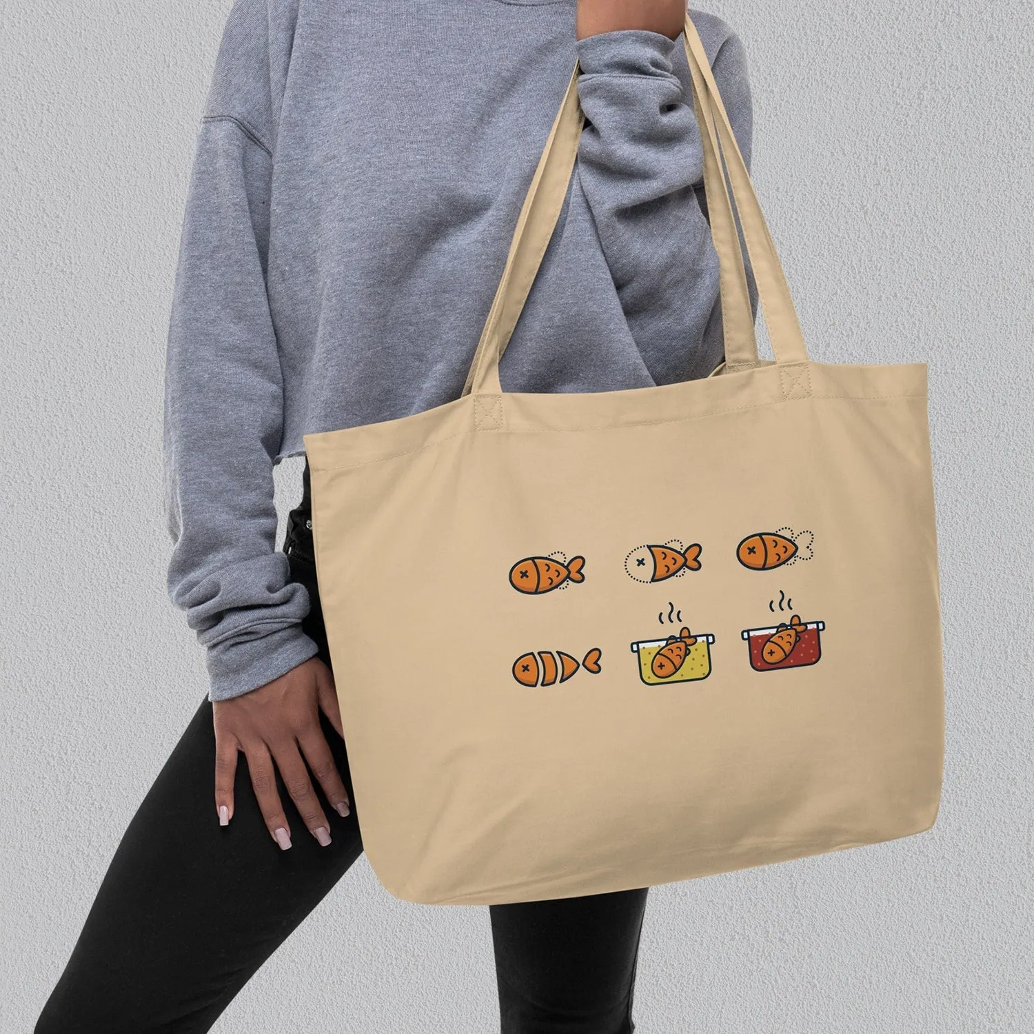 Fresh Fish Services Large Tote