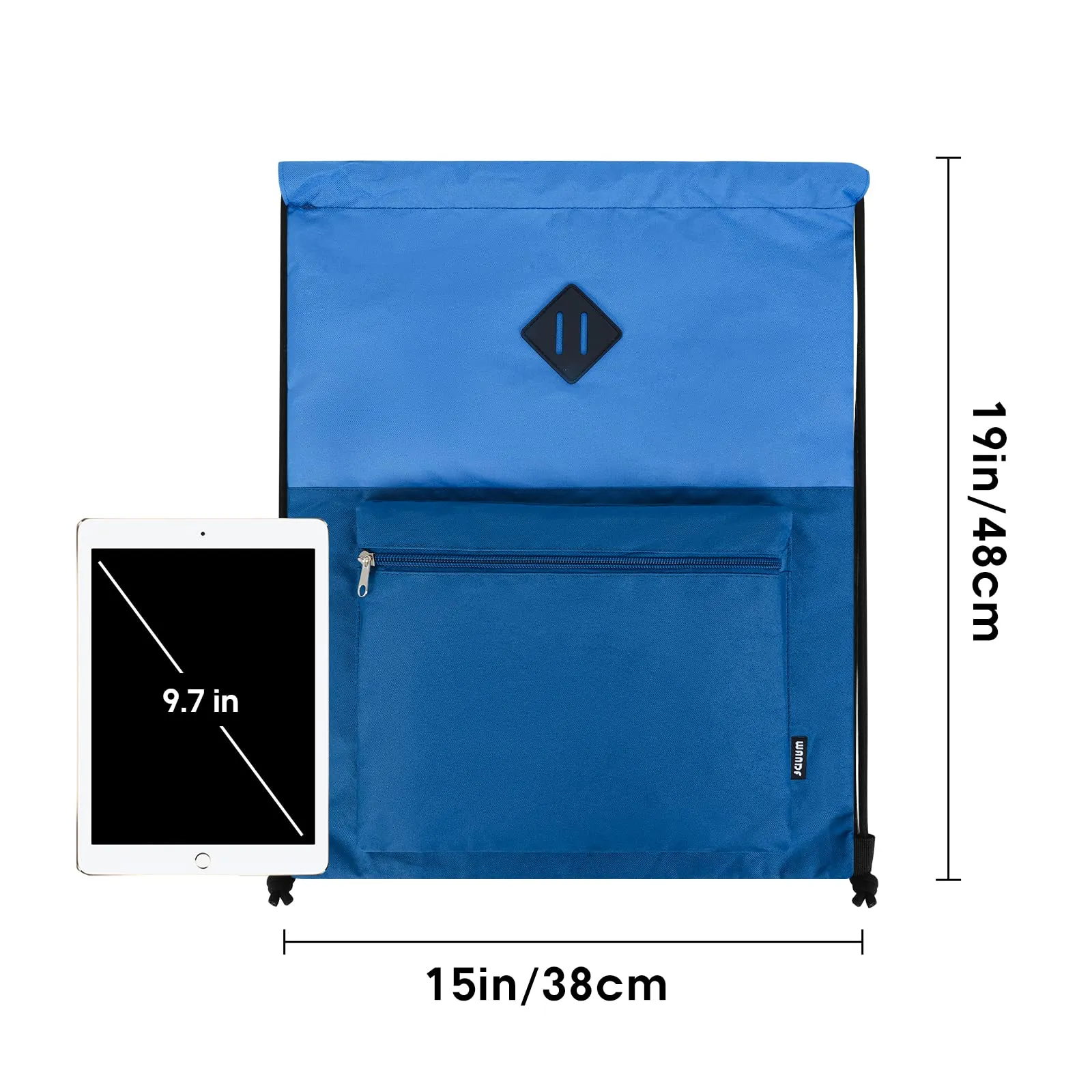 Gym Drawstring Backpack with Wet Compartment