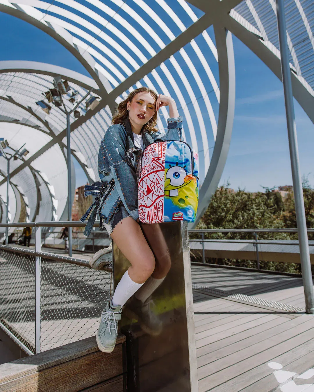 Half Sponge Sharkmouth Backpack