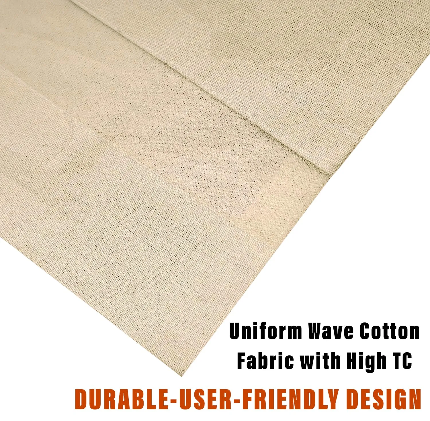 Kuber Industries Saree Bags | Clothes Bags for Storage | Cotton Wardrobe Organizer | Mesh Window Cloth Storage Bags Set | Single Packing Saree Bags | Pack of 5 | Cream