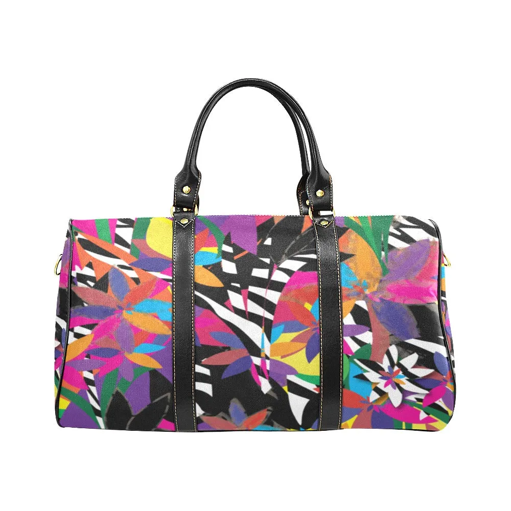 La Fleur Zebra Duffle New Waterproof Travel Bag