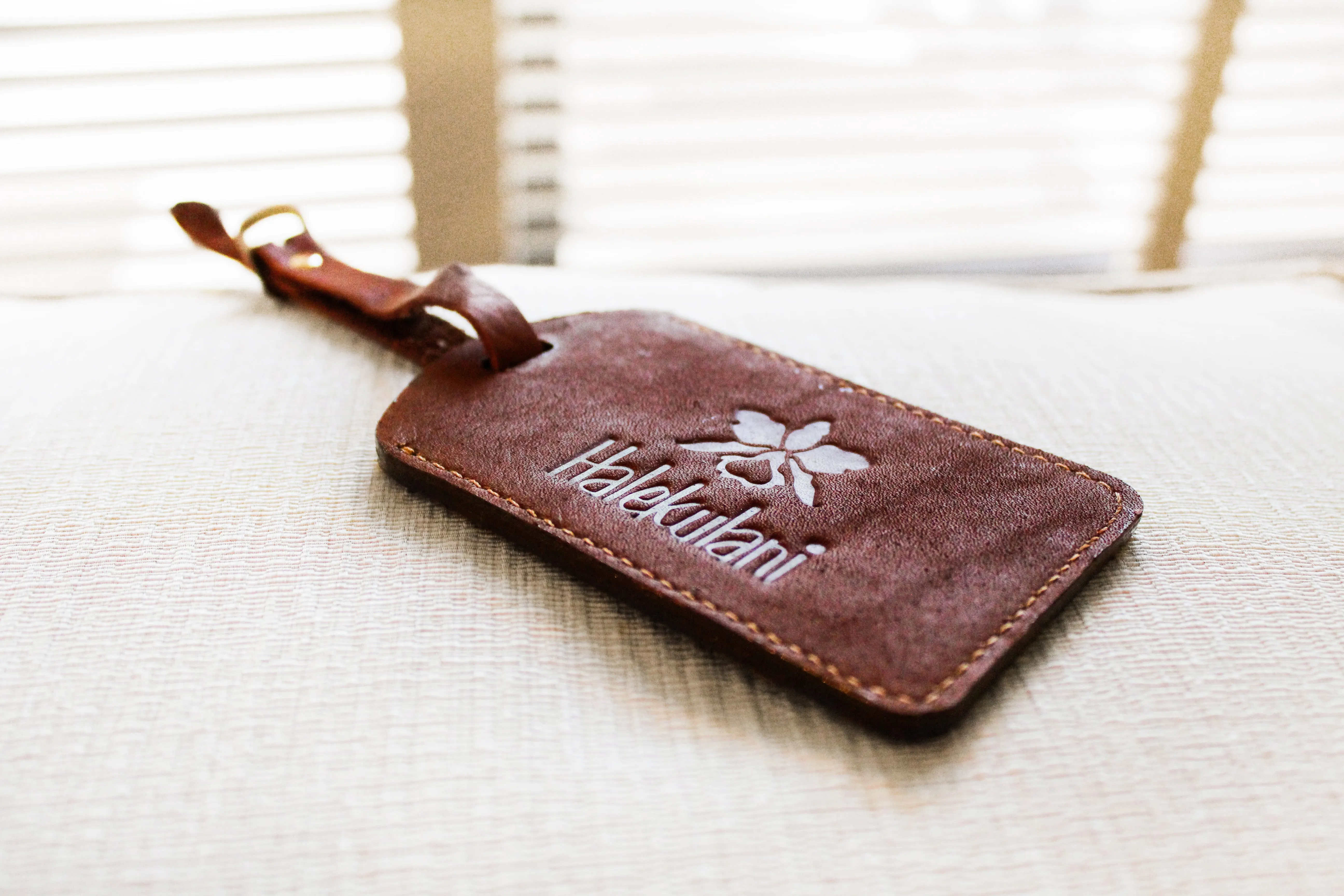 Leather Luggage Tag