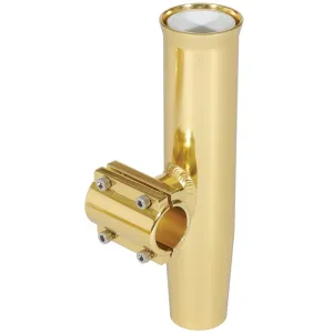 Lee's Clamp-On Rod Holder - Gold Aluminum - Horizontal Mount - Fits 1.050 O.D. Pipe [RA5201GL]