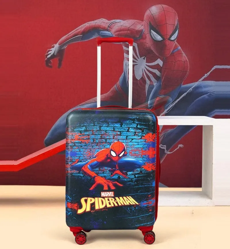 Marvel Spider-Man Kids Travel Trolley Bags – Stylish and Functional Rolling Luggage