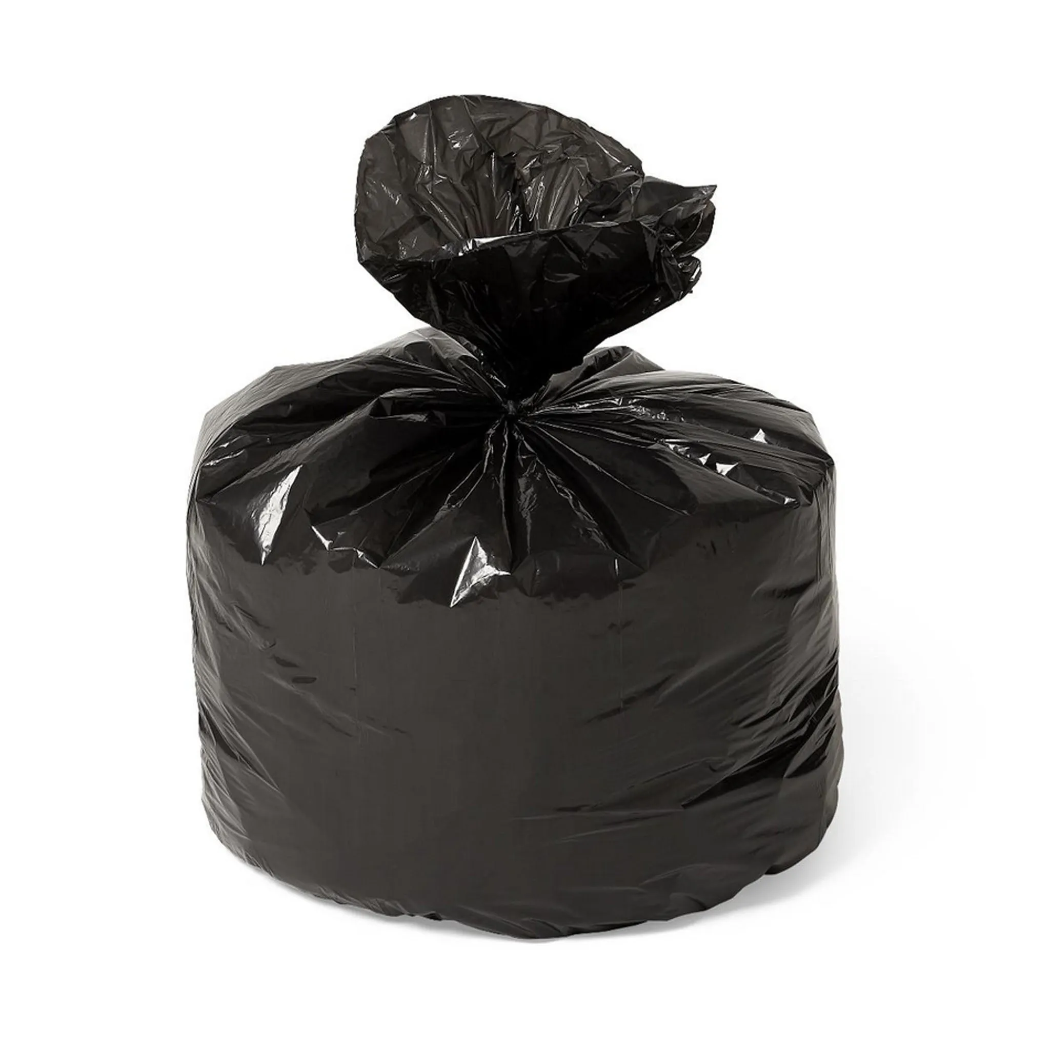 Medline Post-Consumer Black Trash Liners