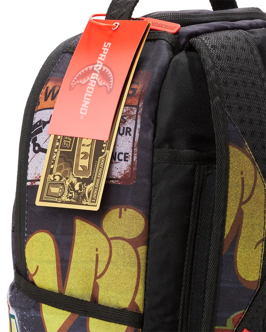 Money Bear Graffiti Dlxr Backpack 910b4013nsz