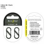 Nite Ize Plastic S-Biner #0 Foliage 2pk