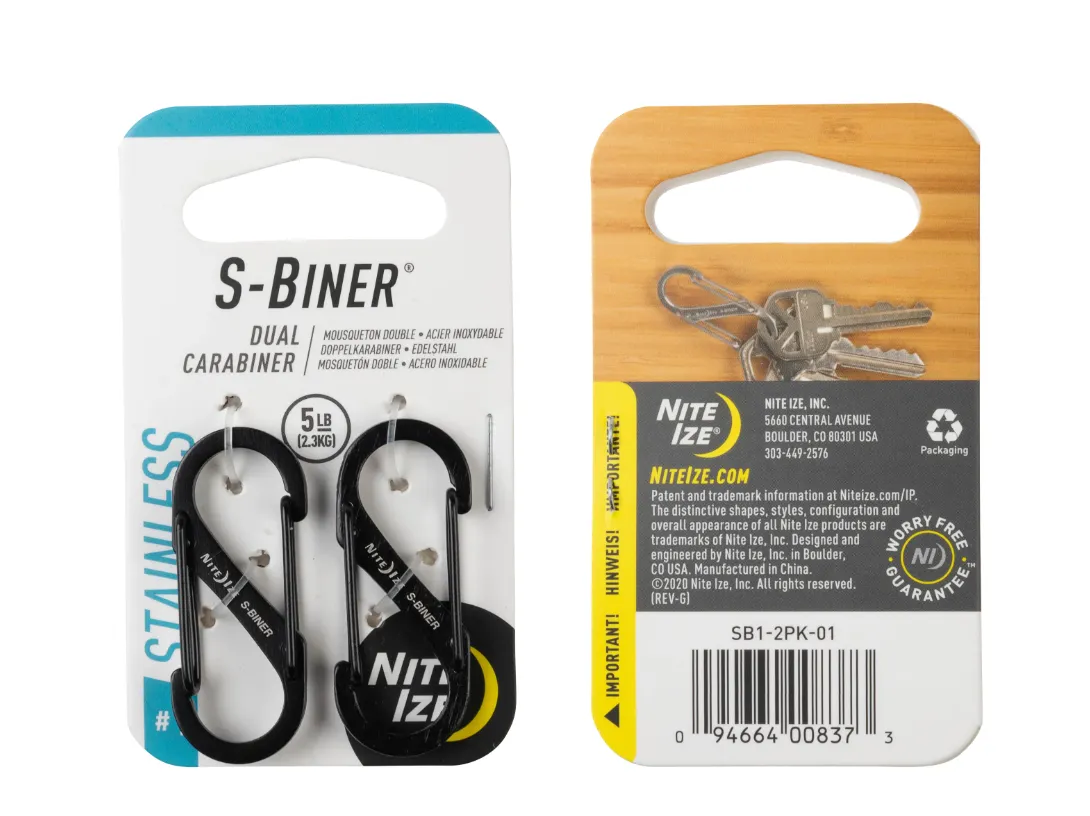 Nite Ize S-Biner® Stainless Steel Dual Carabiner