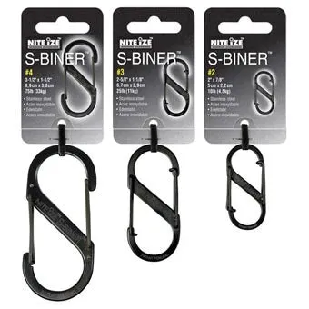 Nite Ize S-Biner Steel 3-pack