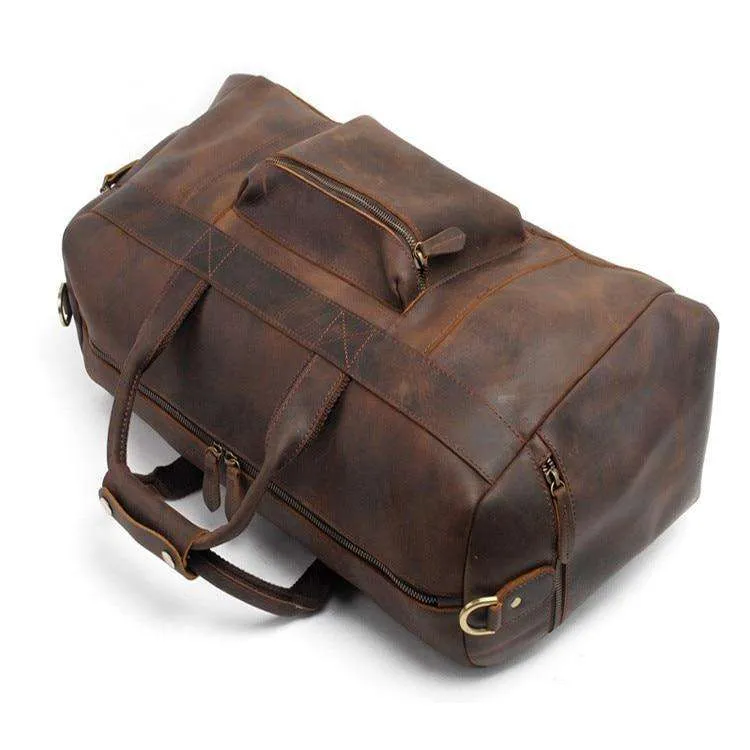 Norseman 100% Leather Side Duffel