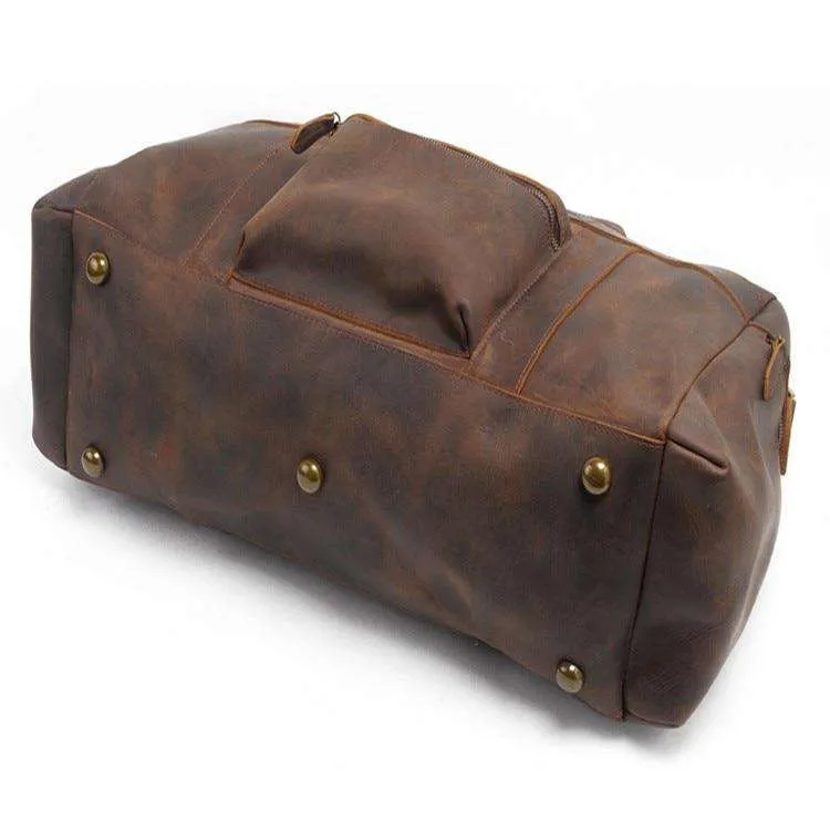 Norseman 100% Leather Side Duffel