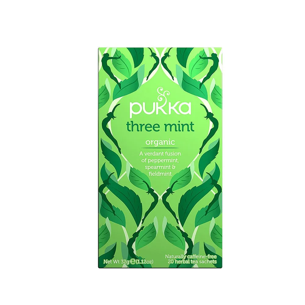 Pukka Three Mint Tea 20 Bags