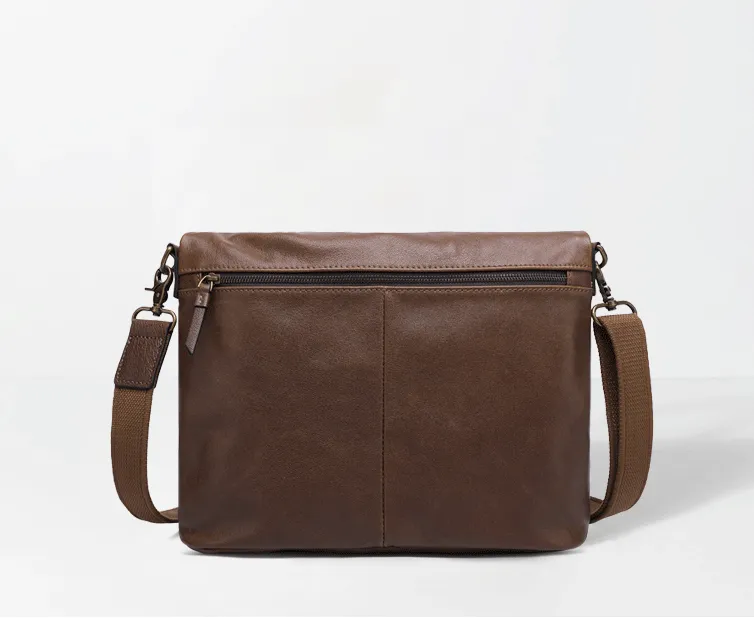 Retro Men's Leather Crossbody Bag M-8121