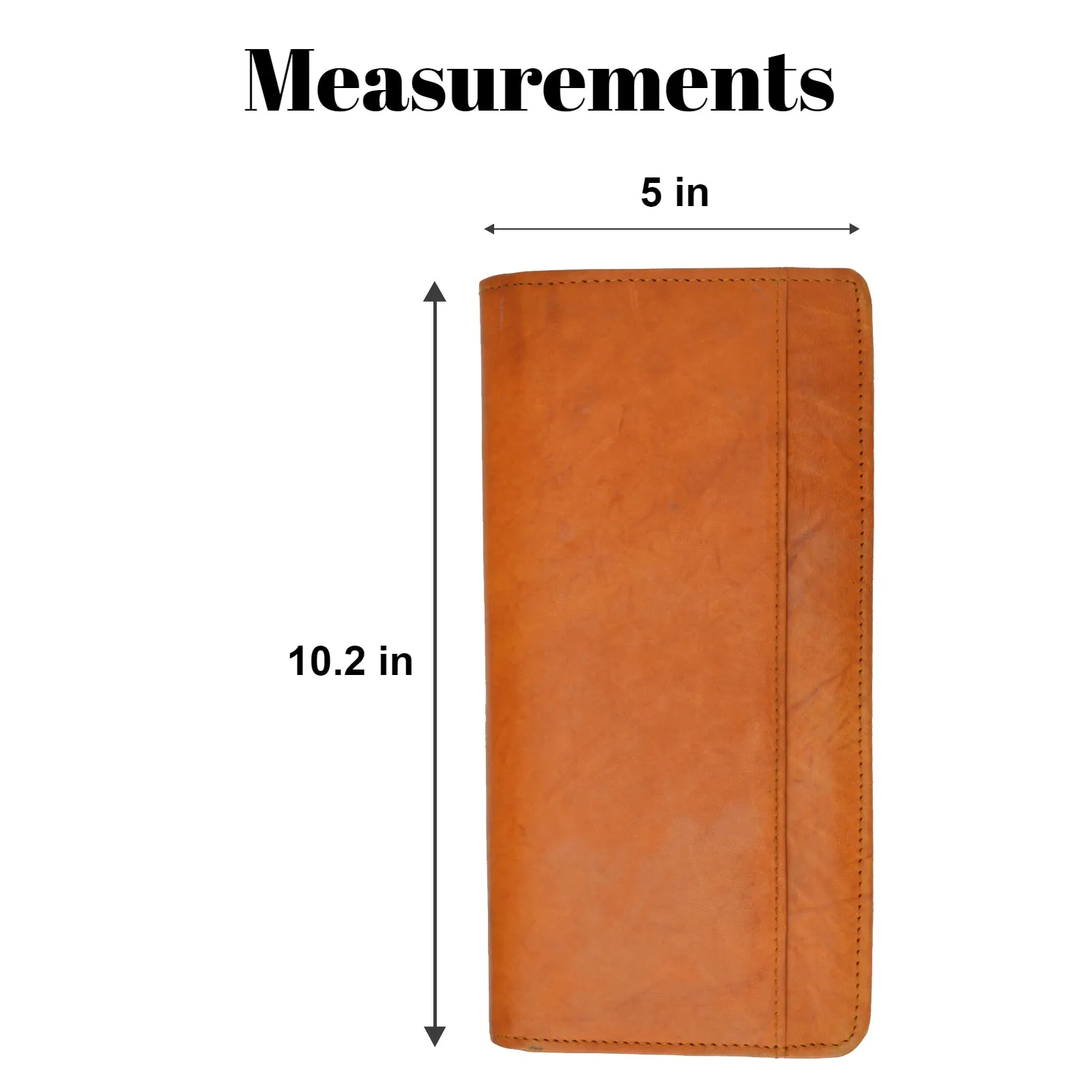 RFID Blocking Travel Wallet & Family Passport Holder Genuine Leather Document Holder & Organizer Protects Your Passports