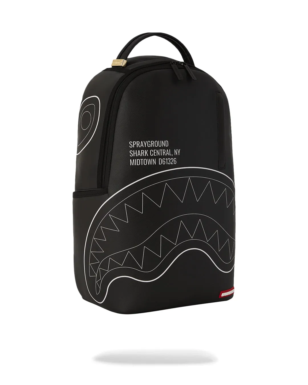 Shark Central Black Outline Dlxsv Backpack