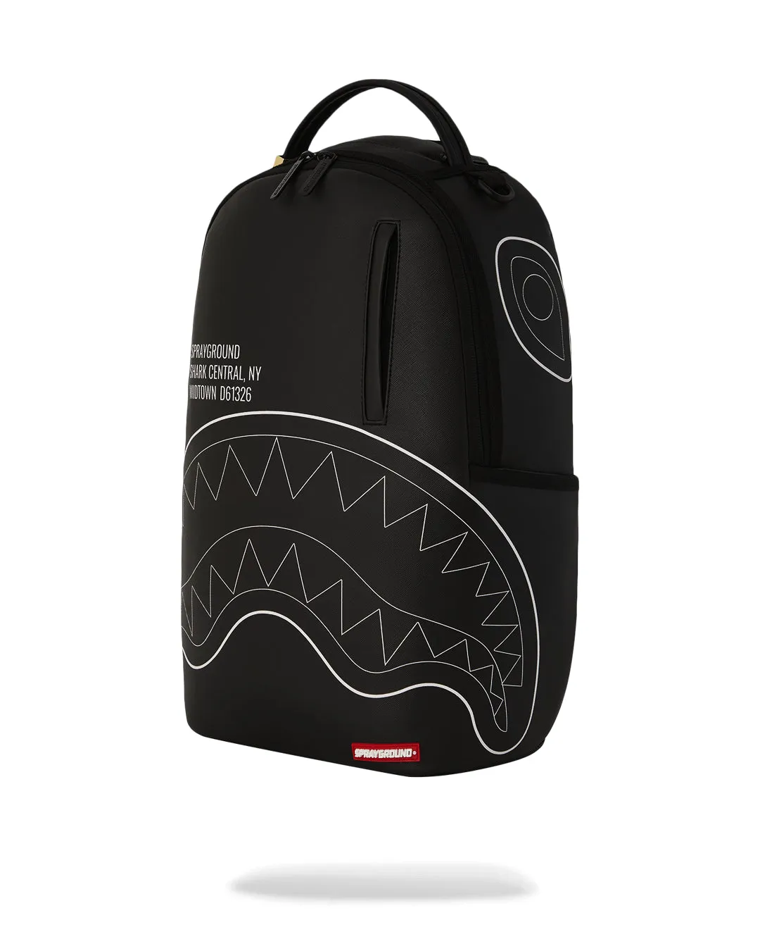 Shark Central Black Outline Dlxsv Backpack