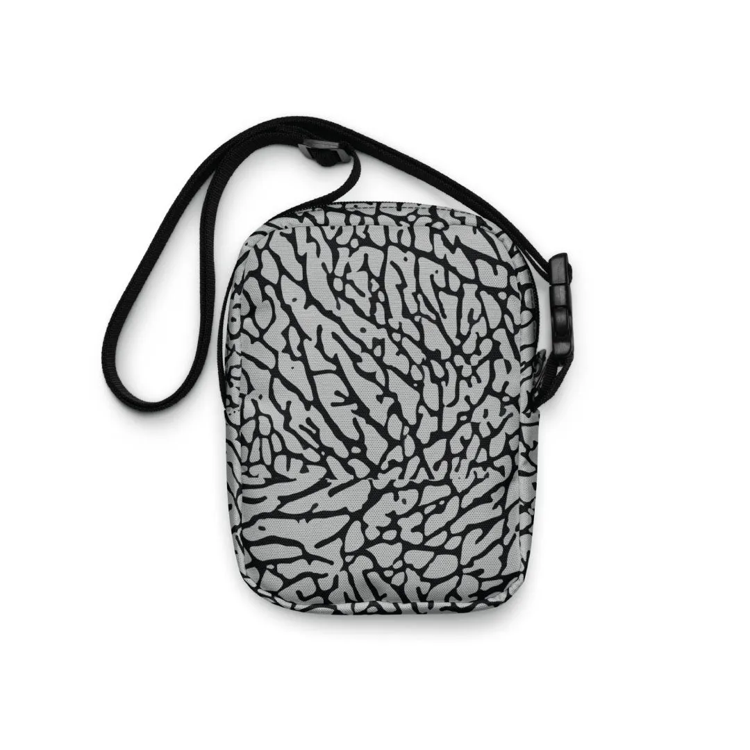 Sneaker "Crackle" Crossbody Utility Bag