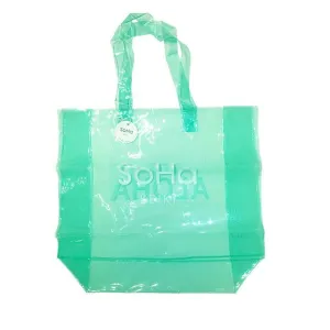 SoHa Keiki Clear Tote Large, Seafoam