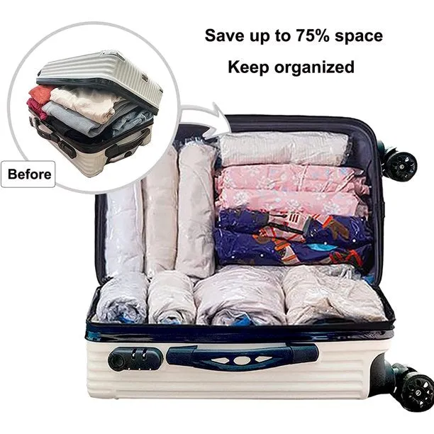 Spaceplus Roll Up Compression Travel Packing Bags