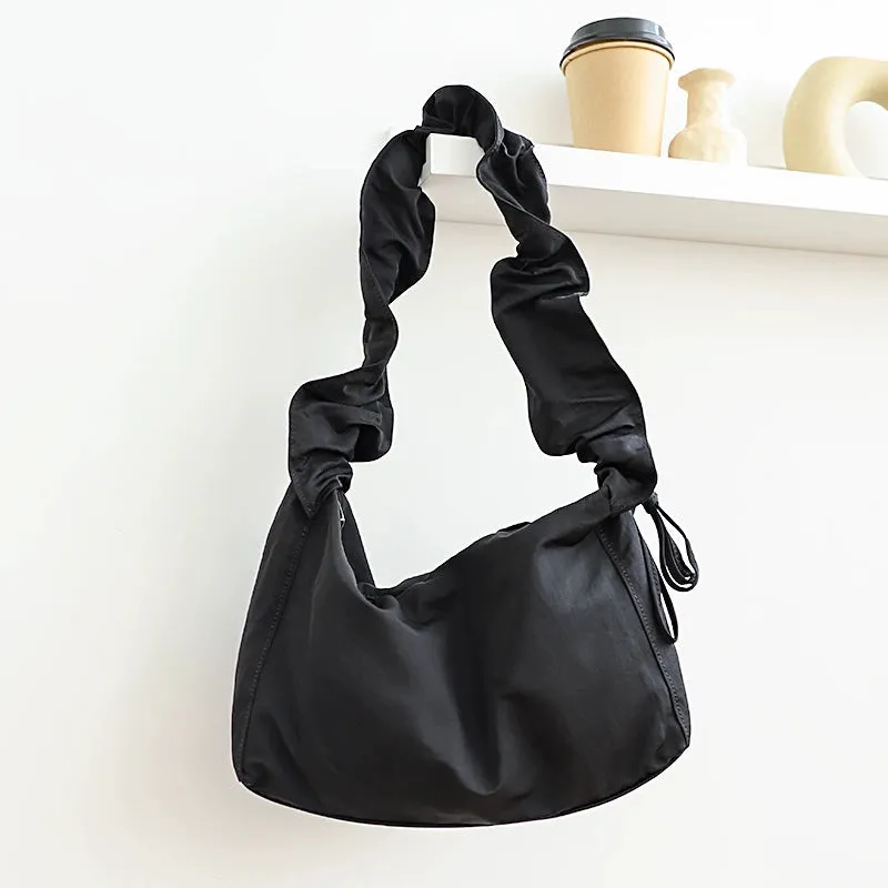 Super Hot K-style Shoulder Nylon Cloth Messenger Bag Drawstring