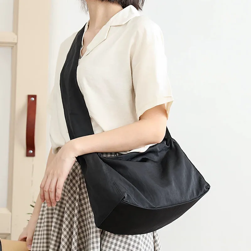 Super Hot K-style Shoulder Nylon Cloth Messenger Bag Drawstring