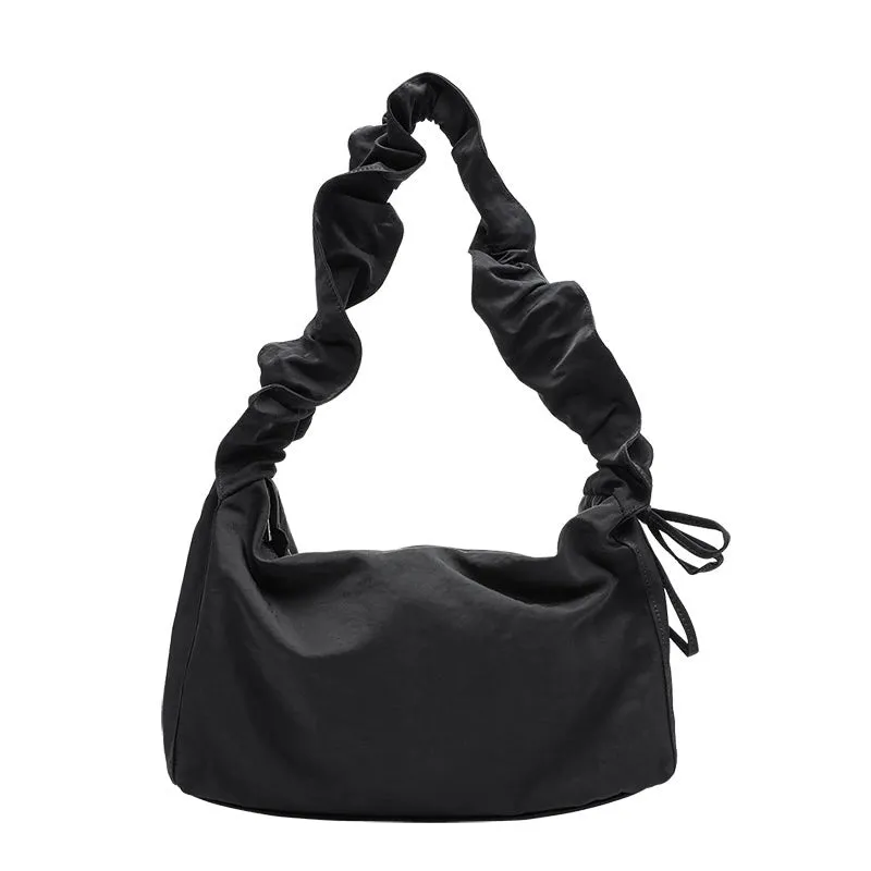 Super Hot K-style Shoulder Nylon Cloth Messenger Bag Drawstring