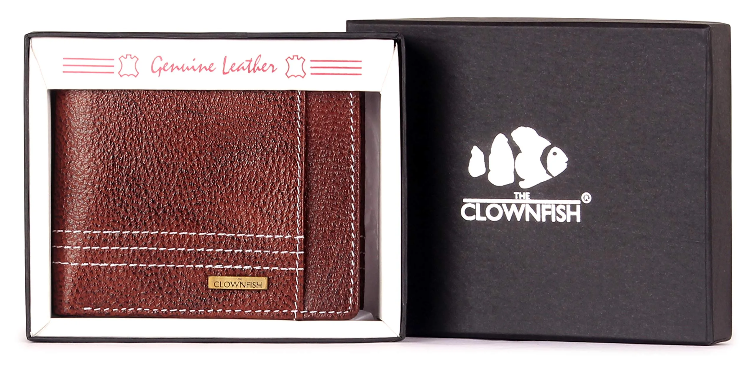 The Clownfish Tawny Brown Men's Wallet (TCFWGL-GTBR11)