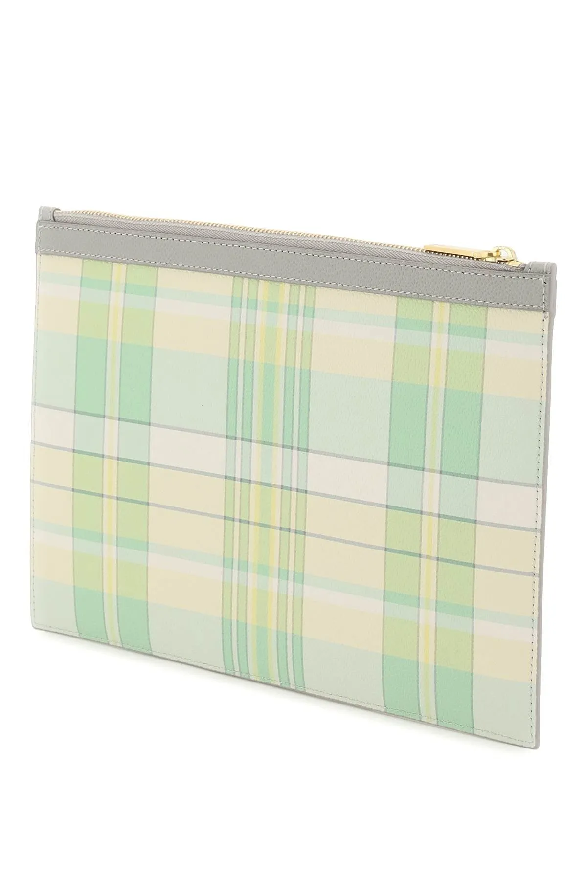 Thom browne madras document holder pouch