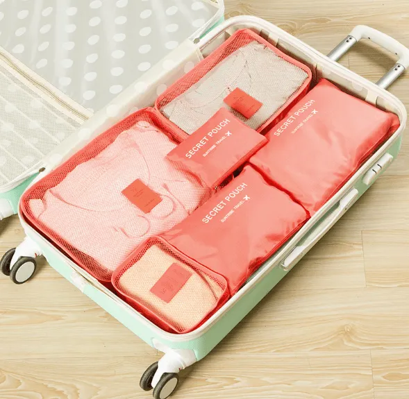 Trouble-free Travel - Luggage Packing Organizer Set