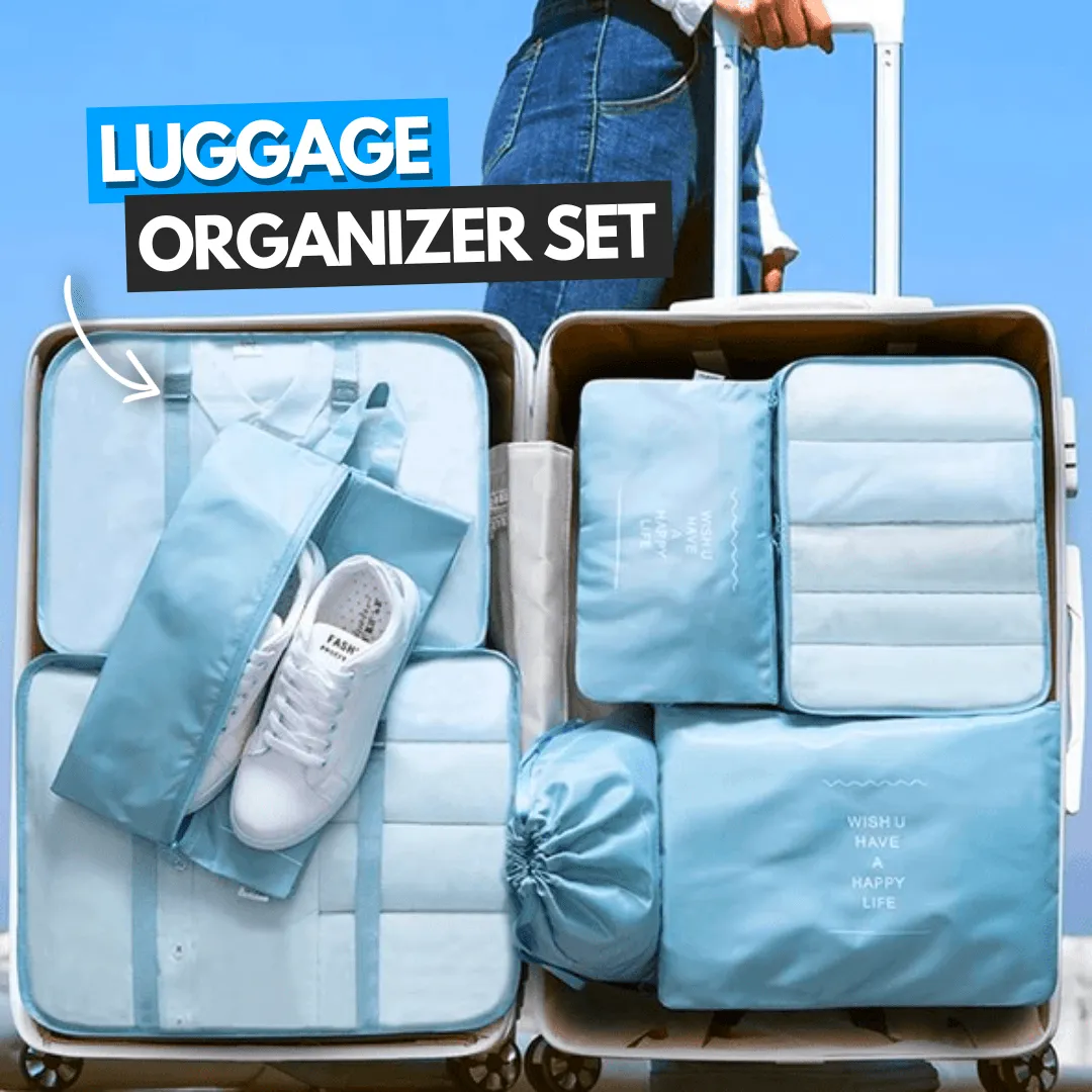 Trouble-free Travel - Luggage Packing Organizer Set