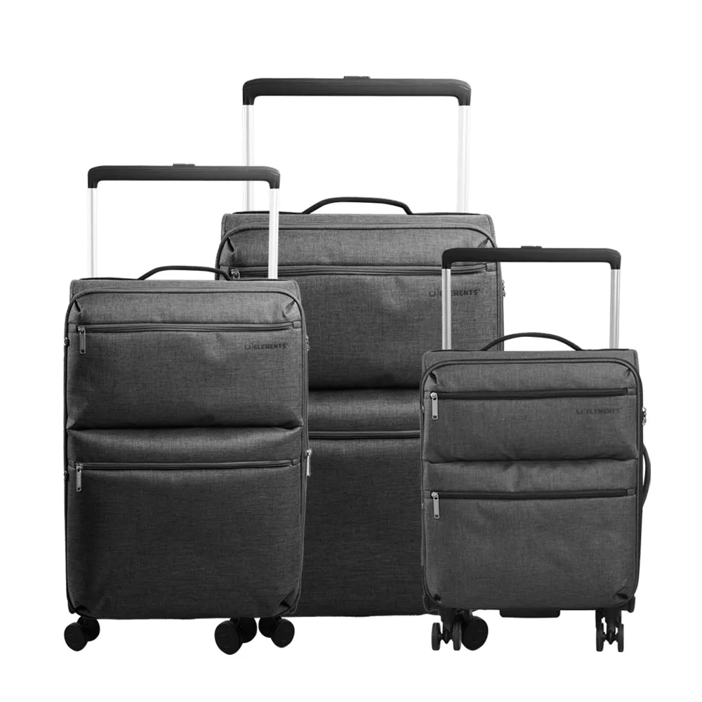 U Elements Uplight Organizational Luggage Set 20"/24"/28" Inches Suitcase